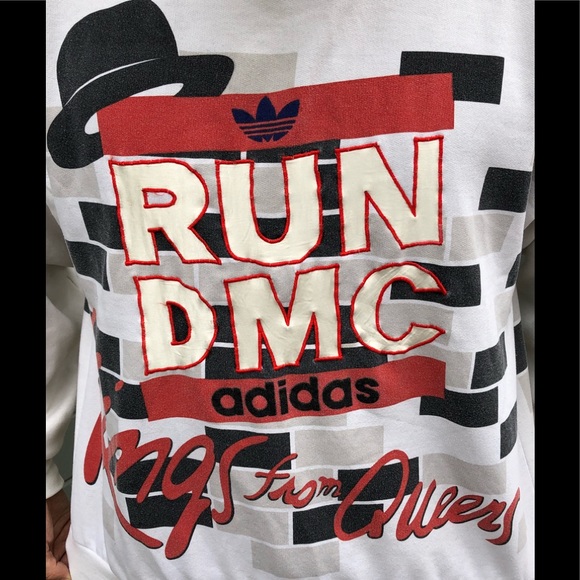 Other - Adidas RUN DMC Vintage 80’s Sweatshirt!